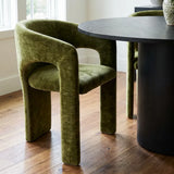 Musk & Khloe 41.5" Round Dining Table Set for 4 (5-Piece)