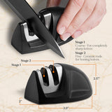 17-Piece Kitchen Precision Knives Set - Versatile Stainless Steel Knife Set With Blockstand , Ideal For Cutting, Slicing, Chopping, And Dicing