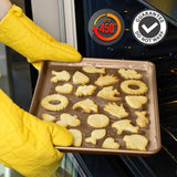 2 Pcs. Professional Home Kitchen Bake Pans - Non-Stick Coated Layer Surface, Dishwasher Safe, Pfoa, Pfos, Ptfe Free