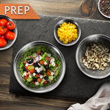 Kitchen Mixing Bowls - Food Mixing Bowl Set, Stainless Steel (6 Bowls)