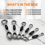 Measuring Spoon Set - Kitchen Measuring Spoons Stainless Steel (6 Pcs.)