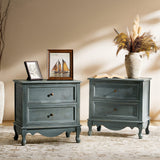 Galatea 24" Tall 2 - Drawer Nightstand Chest(Optional Types)