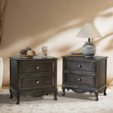 Galatea 24" Tall 2 - Drawer Nightstand Chest(Optional Types)