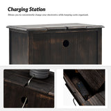 Galatea 24" Tall 2 - Drawer Nightstand Chest(Optional Types)