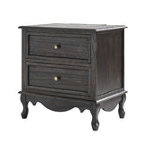 Galatea 24" Tall 2 - Drawer Nightstand Chest(Optional Types)