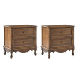 Galatea 24" Tall 2 - Drawer Nightstand Chest(Optional Types)