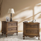 Galatea 24" Tall 2 - Drawer Nightstand Chest(Optional Types)