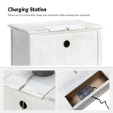 Galatea 24" Tall 2 - Drawer Nightstand Chest(Optional Types)