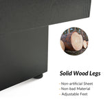 Dan 28" Tall Modern Style Nightstand with Built-In Outlets(Optional Types)