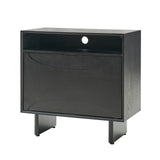 Dan 28" Tall Modern Style Nightstand with Built-In Outlets(Optional Types)