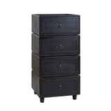 Peggie Transitional Farmhouse Combination Nightstand(Multiple Unit Options)