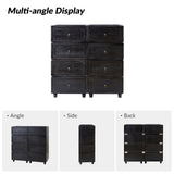 Peggie Transitional Farmhouse Combination Nightstand(Multiple Unit Options)
