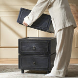Peggie Transitional Farmhouse Combination Nightstand(Multiple Unit Options)