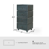 Peggie Transitional Farmhouse Combination Nightstand(Multiple Unit Options)