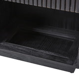 Lina 1 Drawer Nightstand with Open Storage Shelf & Integrated Charging Station(Optional Types)