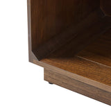 Lina 1 Drawer Nightstand with Open Storage Shelf & Integrated Charging Station(Optional Types)