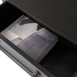 Jules Classic Solid Wood 3-Drawer Nightstand with USB Ports