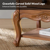 Nina Traditional Modern Exquisite Fully Assembled Nightstand with Hidden Drawer(Optional Types)