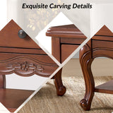 Nina Traditional Modern Exquisite Fully Assembled Nightstand with Hidden Drawer(Optional Types)
