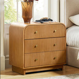 Albert Yanick 27" Tall 3-Drawer Nightstand