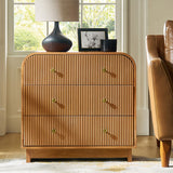 Albert Yanick 27" Tall 3-Drawer Nightstand