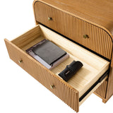 Albert Yanick 27" Tall 3-Drawer Nightstand