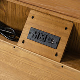 Albert Yanick 27" Tall 3-Drawer Nightstand