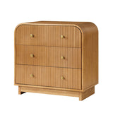 Albert Yanick 27" Tall 3-Drawer Nightstand