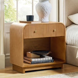 Albert Yanick 27" Tall 1-Drawer Nightstand