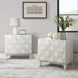 Kamu 2 - Drawer Nightstand Chest with Built-in Outlets(Optional Types)