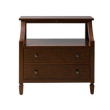 Grace 2 - Drawer Nightstand Chest with Built-in Outlets(Optional Types)