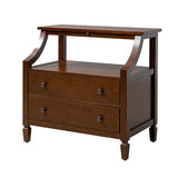 Grace 2 - Drawer Nightstand Chest with Built-in Outlets(Optional Types)