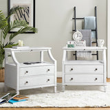 Grace 2 - Drawer Nightstand Chest with Built-in Outlets(Optional Types)