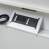 Grace 2 - Drawer Nightstand Chest with Built-in Outlets(Optional Types)