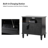 Galatea 2 - Drawer Solid Wood Nightstand Chest(Optional Types)