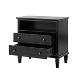 Galatea 2 - Drawer Solid Wood Nightstand Chest(Optional Types)