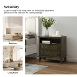 Galatea 2 - Drawer Solid Wood Nightstand Chest(Optional Types)