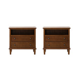Galatea 2 - Drawer Solid Wood Nightstand Chest(Optional Types)