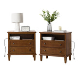 Galatea 2 - Drawer Solid Wood Nightstand Chest(Optional Types)