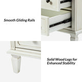 Galatea 2 - Drawer Solid Wood Nightstand Chest(Optional Types)