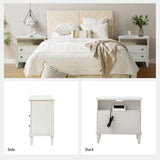 Galatea 2 - Drawer Solid Wood Nightstand Chest(Optional Types)