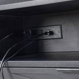 Beath 2-Drawer Nightstand with Open Top Shelf & Rear Charging Port(Optional Types)