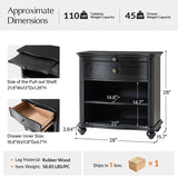 Bernhard 28"W 1-Drawer Nightstand