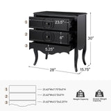 Thelma 3 - Drawer Nightstand with Built-In Outlets(Optional Types)
