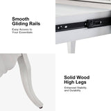 Thelma 3 - Drawer Nightstand with Built-In Outlets(Optional Types)