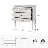 Thelma 3 - Drawer Nightstand with Built-In Outlets(Optional Types)