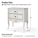 Thelma 3 - Drawer Nightstand with Built-In Outlets(Optional Types)