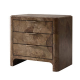 Rutilus Night Stand-BROWN