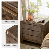 Rutilus Night Stand-BROWN