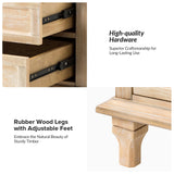 Galatea 3 - Drawer Nightstand Chest with Built-In Outlets(Optional Types)